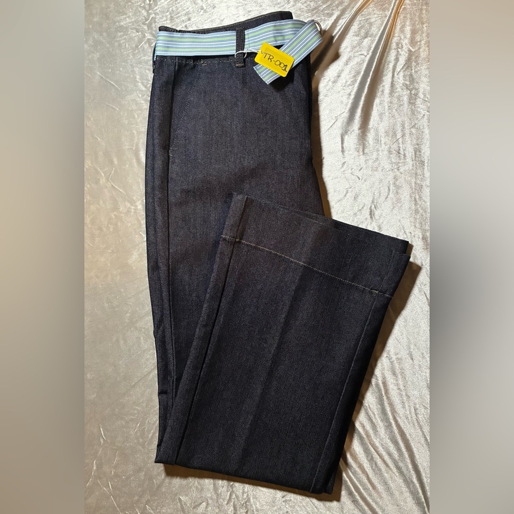 Tommy Hilfiger Woman’s Mid Rise Dark Blue Jeans (sku: TR-001)